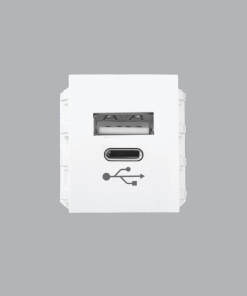 Ổ cắm sạc USB - A6USB-A/C