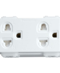 Ổ cắm đôi 3 chấu Panasonic WEV1582SW
