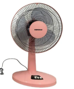 Quạt bàn Nanoco màu hồng NTF1209P