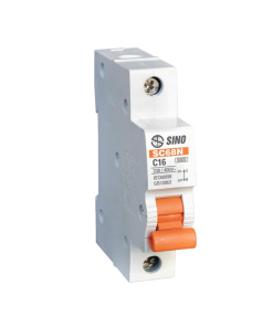 Cầu dao tự động MCB Sino SC68 1 cực dòng cắt 6Ka