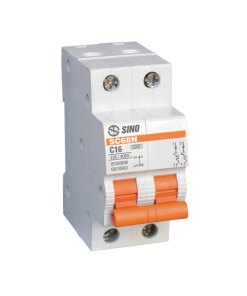 Cầu dao tự động MCB Sino SC68 2 cực dòng cắt 6Ka