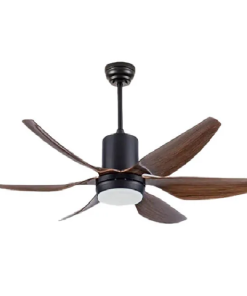 Quạt trần 6 cánh Nanoco màu vân gỗ NCF5462-PL