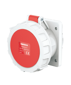 Ổ cắm gắn âm thẳng Nanoco NIS3242-6 4P 32A IP67