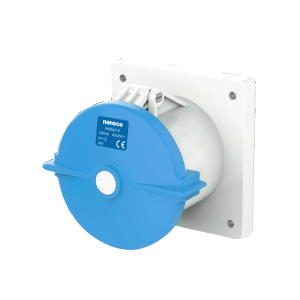 Ổ cắm gắn âm thẳng Nanoco NIS343-6 3P 125A IP67