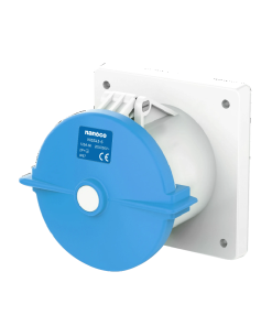 Ổ cắm gắn âm thẳng Nanoco NIS343-6 3P 125A IP67