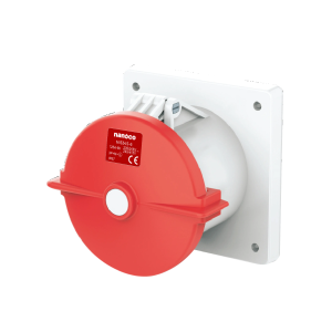 Ổ cắm gắn âm thẳng Nanoco NIS345-6 5P 125A IP67