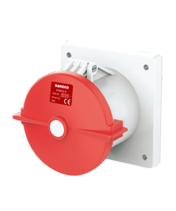 Ổ cắm gắn âm thẳng Nanoco NIS345-6 5P 125A IP67