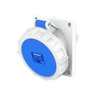 Ổ cắm gắn âm nghiêng Nanoco NIS4132-6F78 3P 16A IP67
