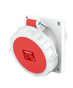 Ổ cắm gắn âm nghiêng Nanoco NIS434-6FC 4P 63A IP67